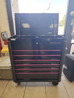 Snap on tool box