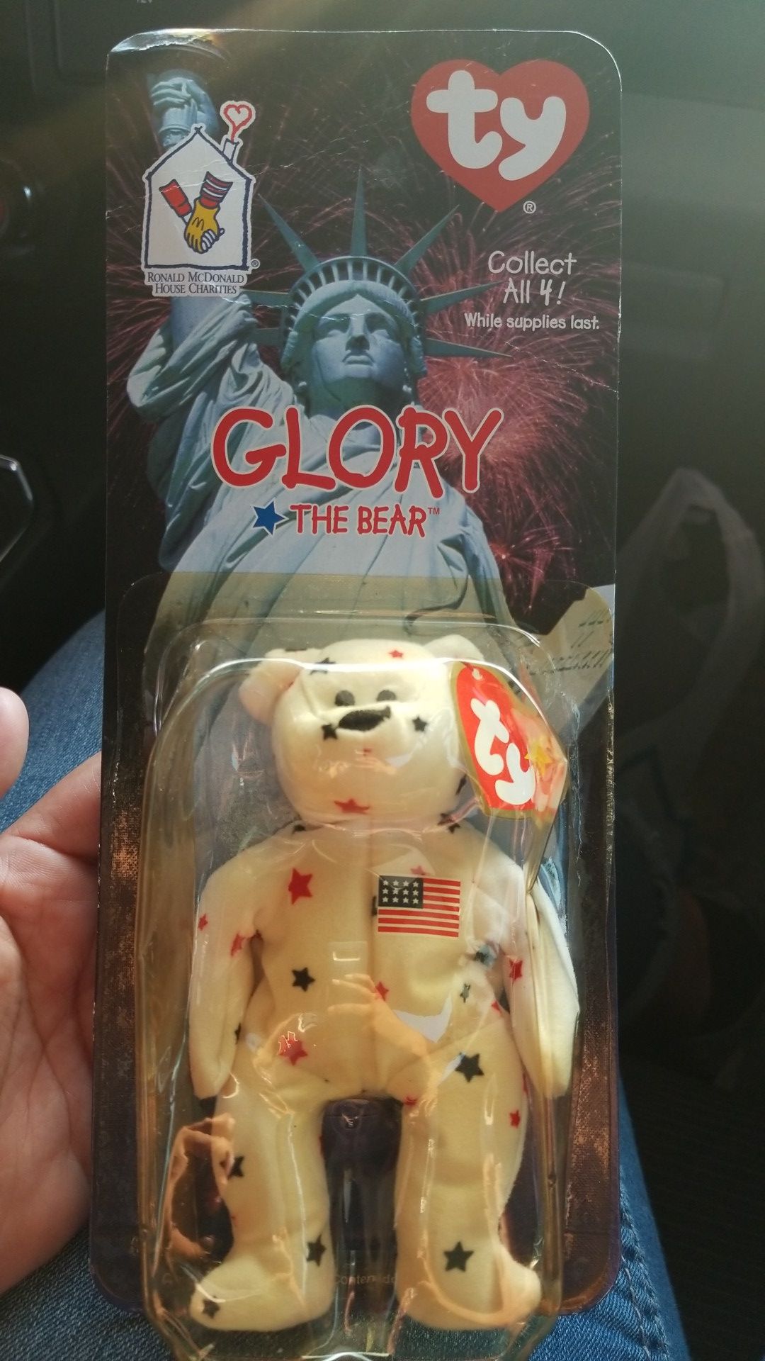 Glory the bear beanie