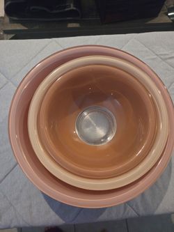 Vintage Pyrex Mixing Bowl Set-Autumn Rainbow