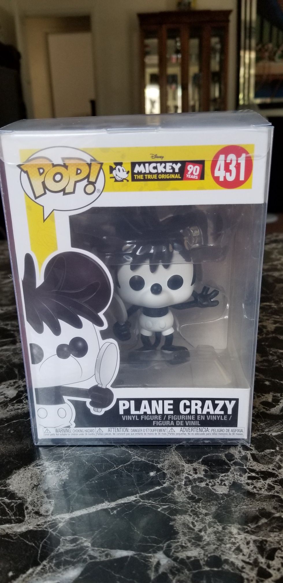 Mickey Mouse Plane Crazy Funko Pop 90 years #431