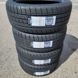 245 45 20 NEW TIRES CHALLENGER CHARGER MAGNUM CHRYSLER 300 MUSTANG CAMARO 