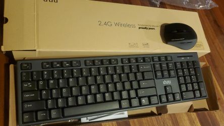 2.4g wireless keyboard and mause