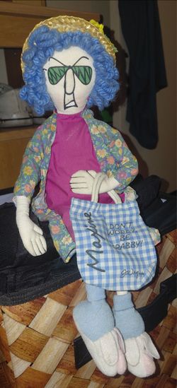 Vintage Hallmark Maxine 16"  Plush Doll