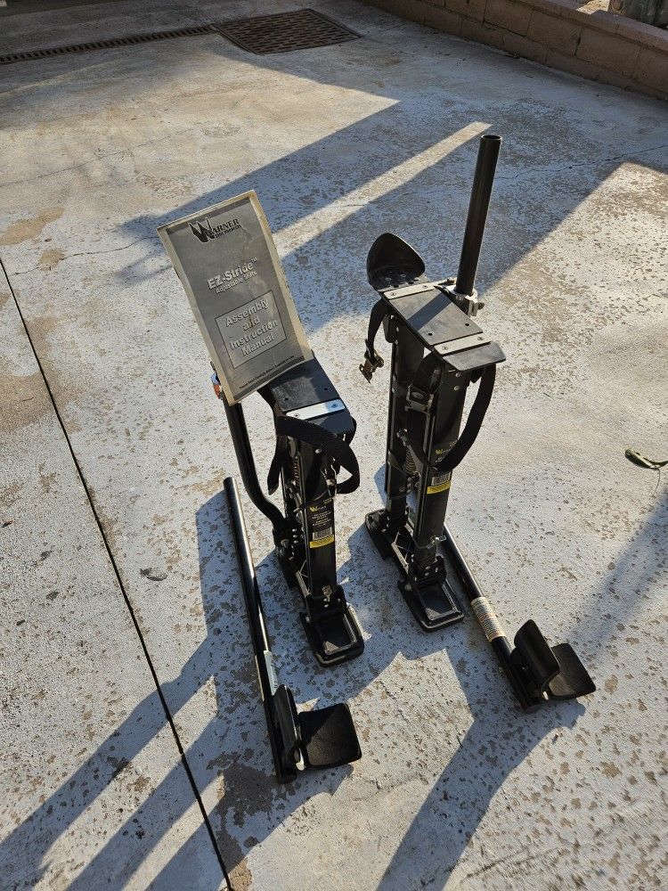 Warner 18"30" Strap N Stride Alumunum Drywall Stilts for Sale in