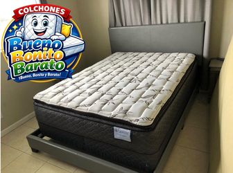🛌    Good Quality Mattress with box spring – Affordable Price