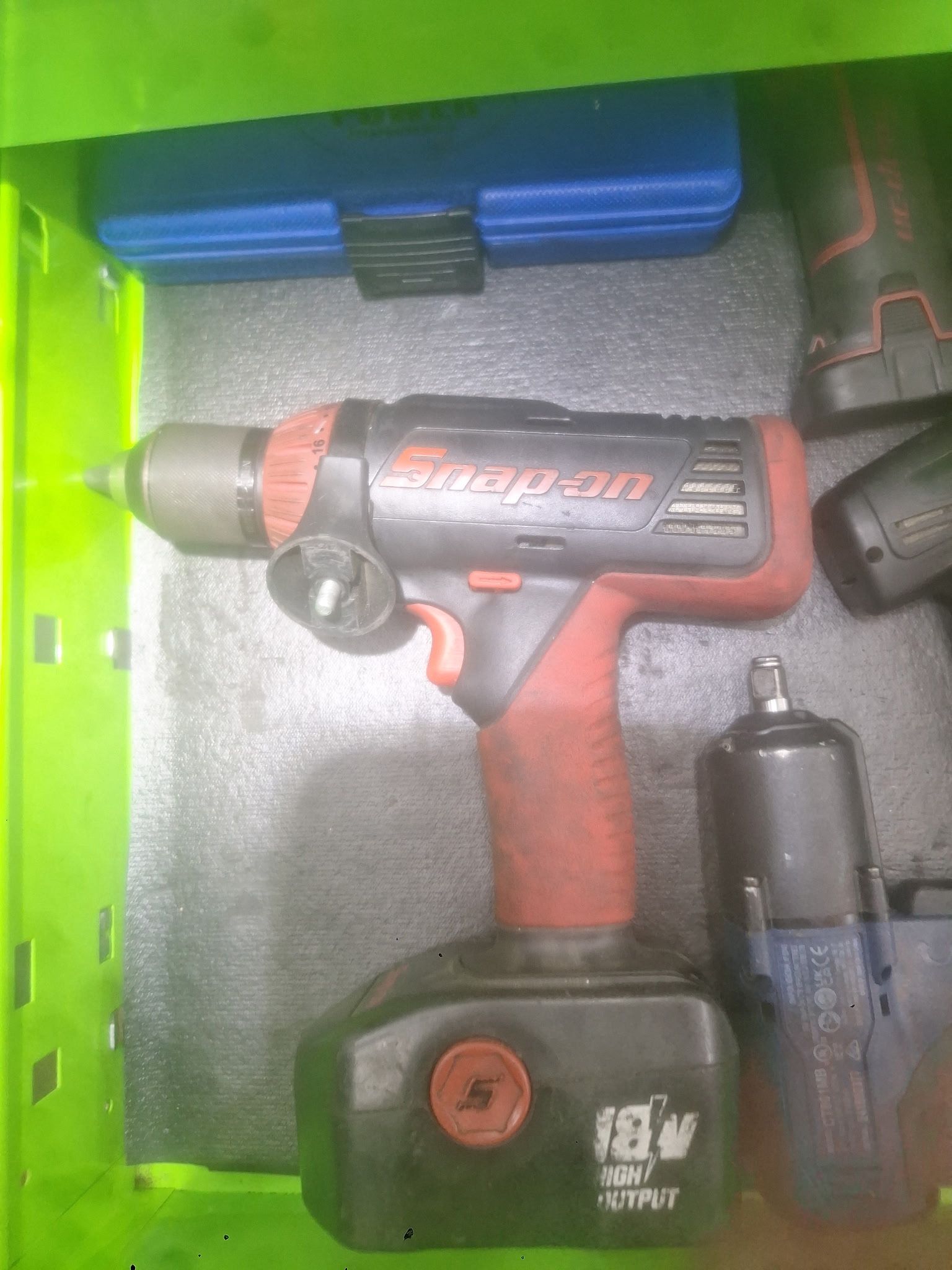 Snap-on 18V Cordless Drill/Driver – High Output – Vintage Tool