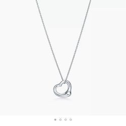 TIFFANY & CO. Elsa Peretti Open Heart Pendant