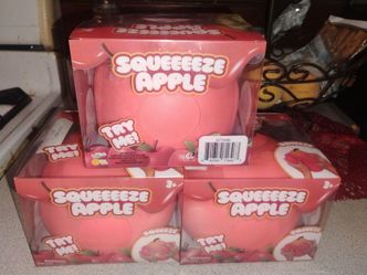 Large Apple Squishy $15