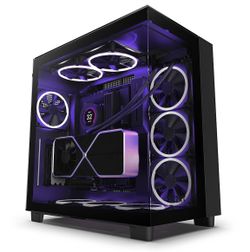 NZXT - H9 Elite ATX Mid-Tower Case with Dual Chamber - Black