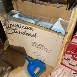 American Standard Deep Stainless Steel Sink