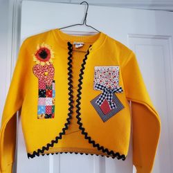 Girls Jackets Original Hand-Done Embellishment