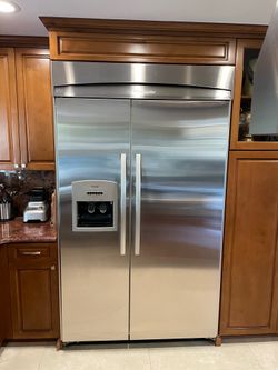 Thermador 48 inch built in refrigerator