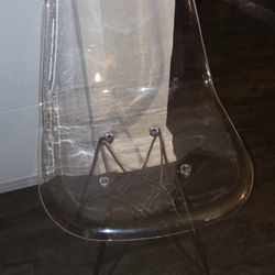 Clear Desk Chair 