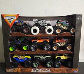 Monster Jam 9-Pack Die-Cast Truck Collection