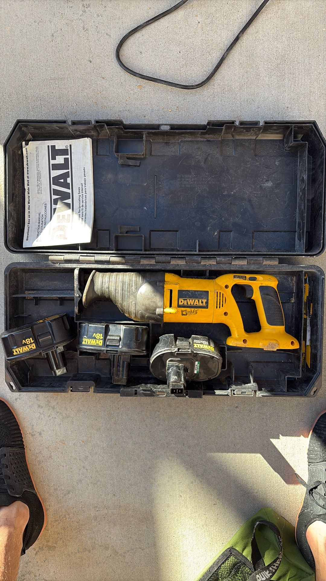 DeWALT reciprocating Saw DW938