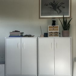 White Cabinets 