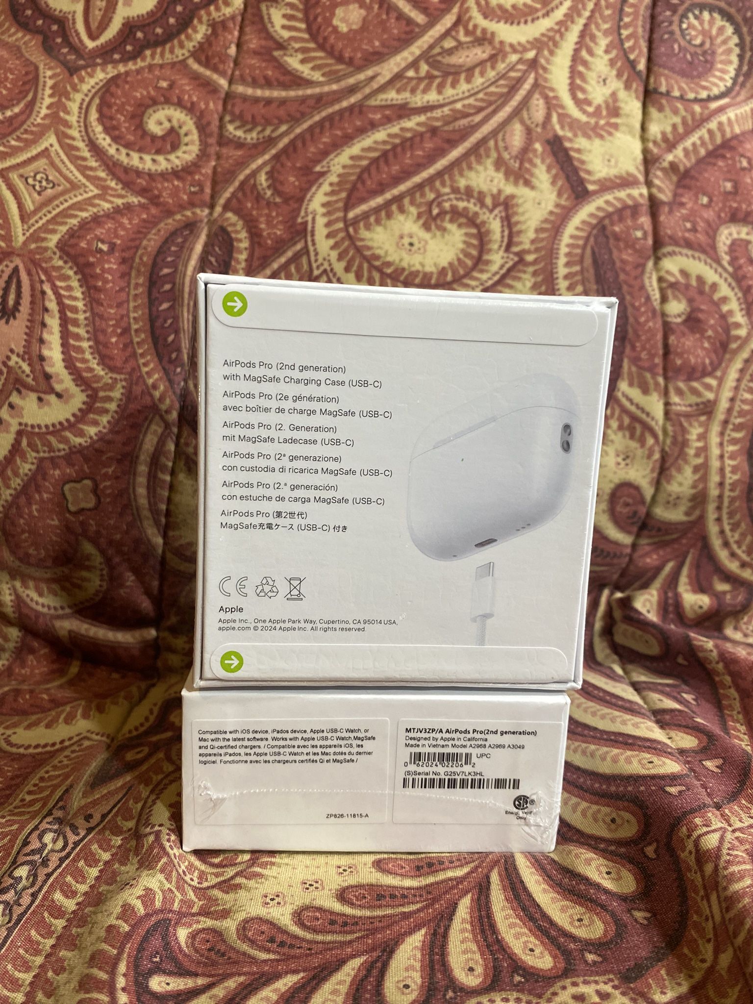 Brand New Sealed AirPods Pro 2nd Gen (With USB-C WireLess Charging Case)