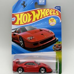 Hot Wheels Ferrari F40 New for 2025 