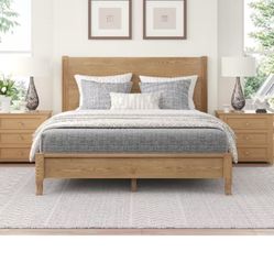 Brand New Real Wood Queen Size Bed Frame 