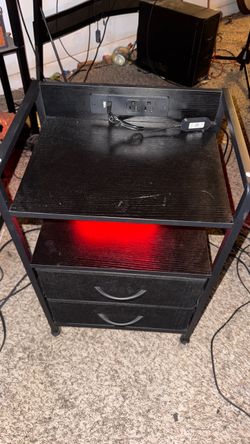 Light up dresser