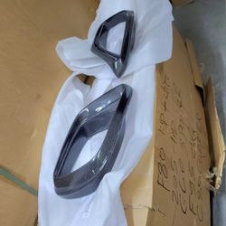 Lower Grille vent For Mercedes Benz E63 amg w(contact info removed)-2020 Real Carbon Fiber