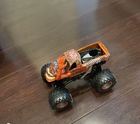 Kids Monster Truck And Fire Truck