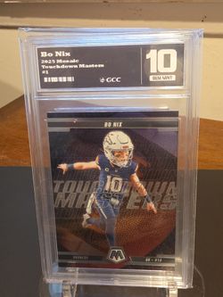 Bo Nix 2025 Mosaic Touchdown Masters #1 GCC 10