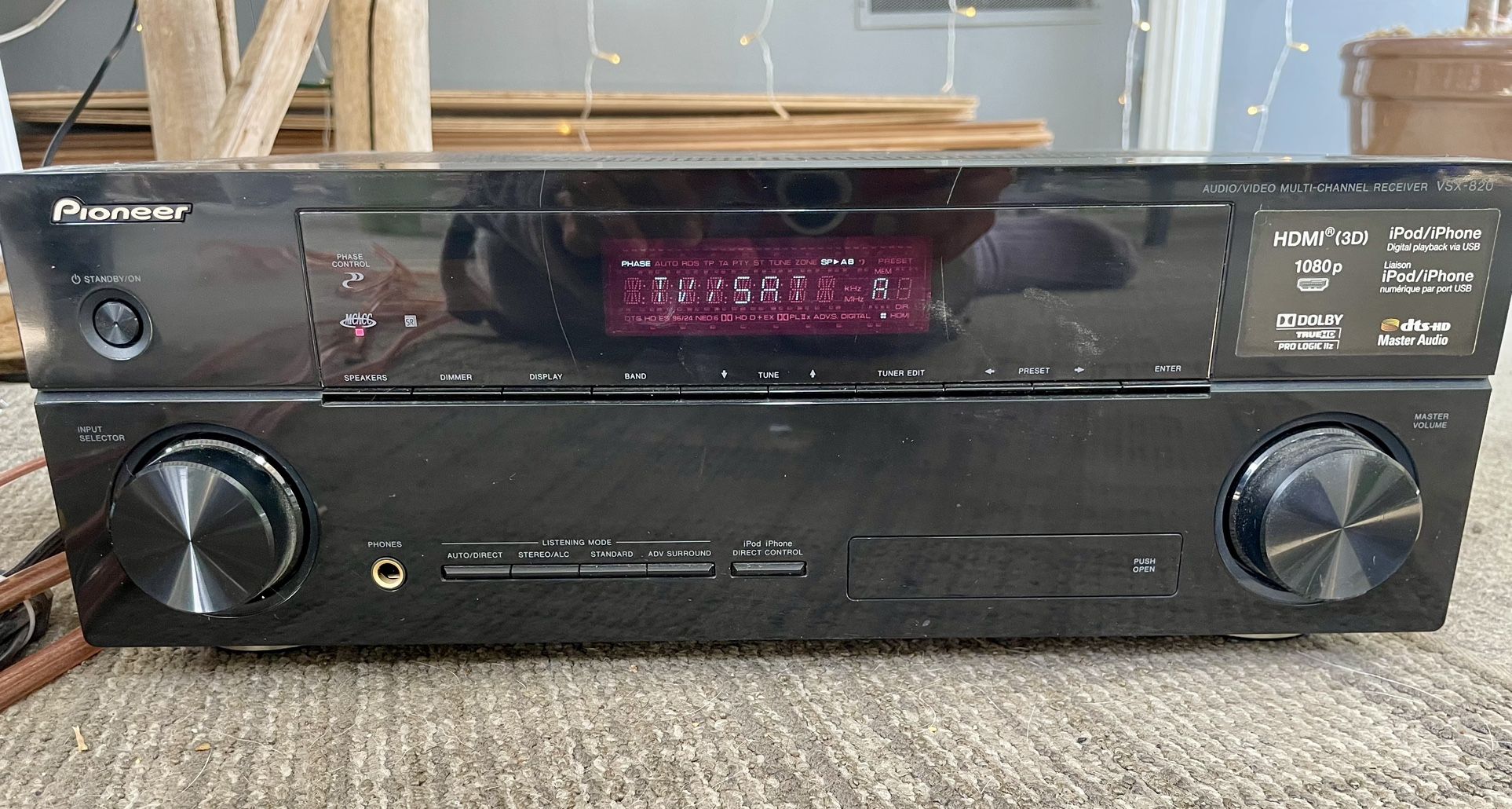 Pioneer VSX-520-K 5.1 Channel Home Theater AV Receiver