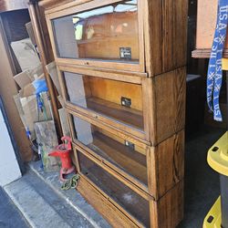 Antique  stacking bookcase