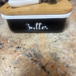 Farm House Butter Dish