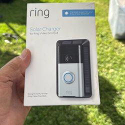 Ring Camera Solar Charger New