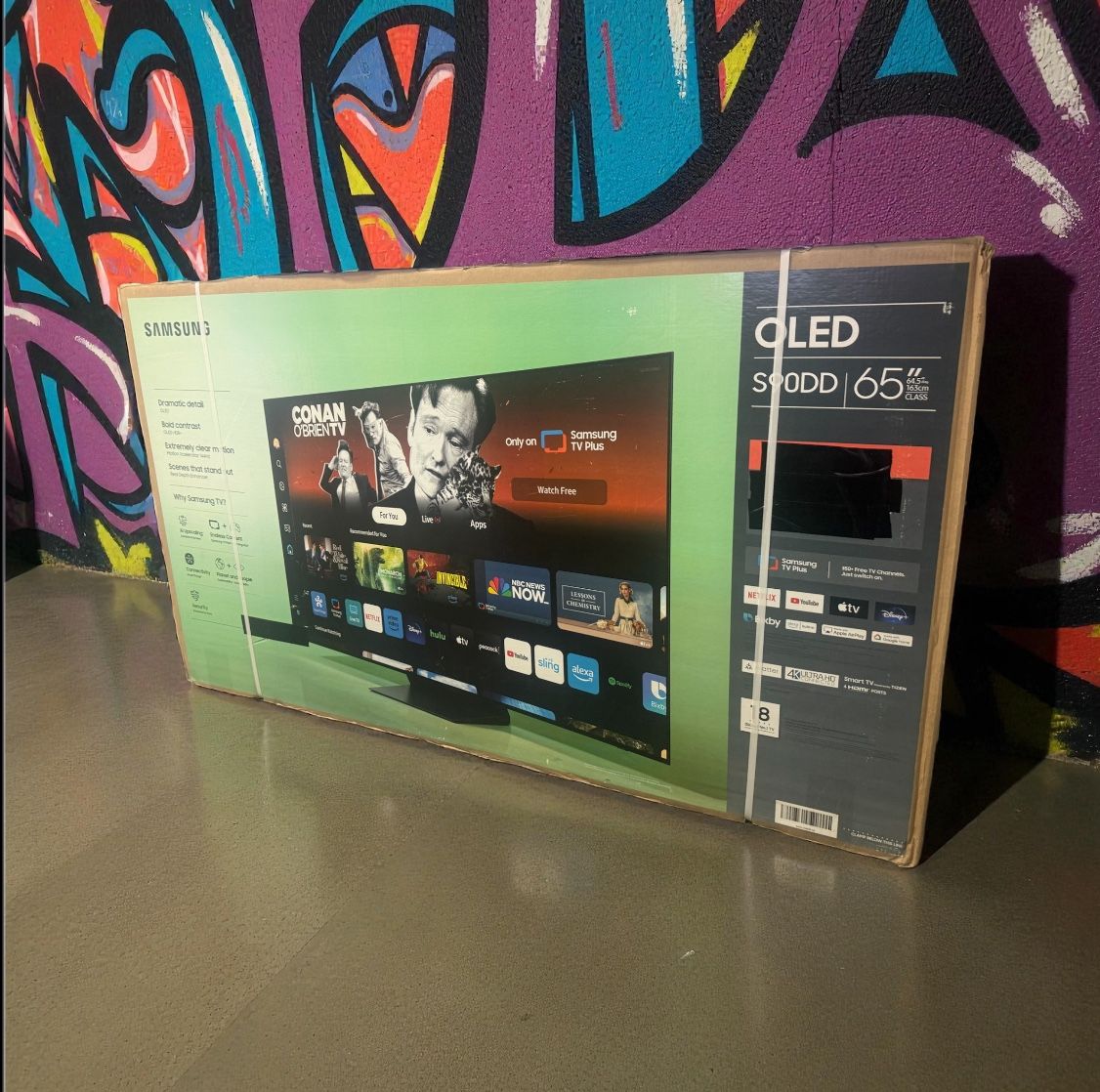 65 “ Samsung Smart 4K OLED HDR TV