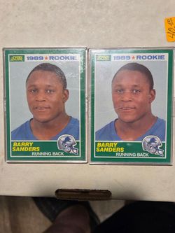 1989 Score Football #  257 Barry Sanders Rookie