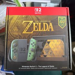 Nintendo Switch™ 2 –The Legend of Zelda™ – 40th Anniversary Edition