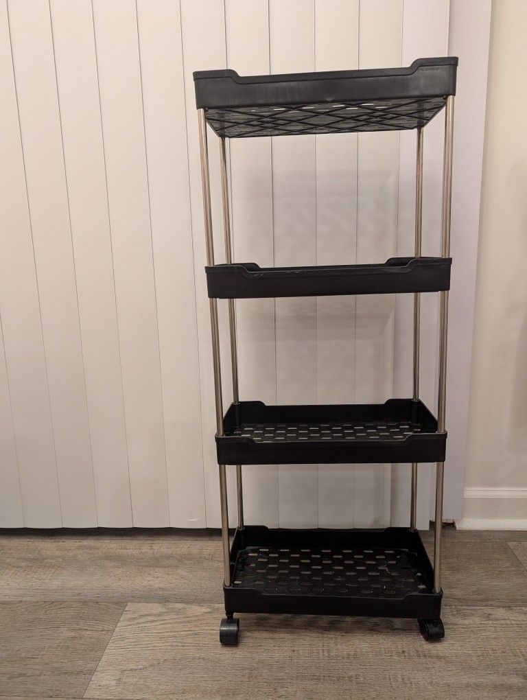 Mobile Storage Cart Plastic