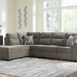 2 Piece Sectional - Graphite 