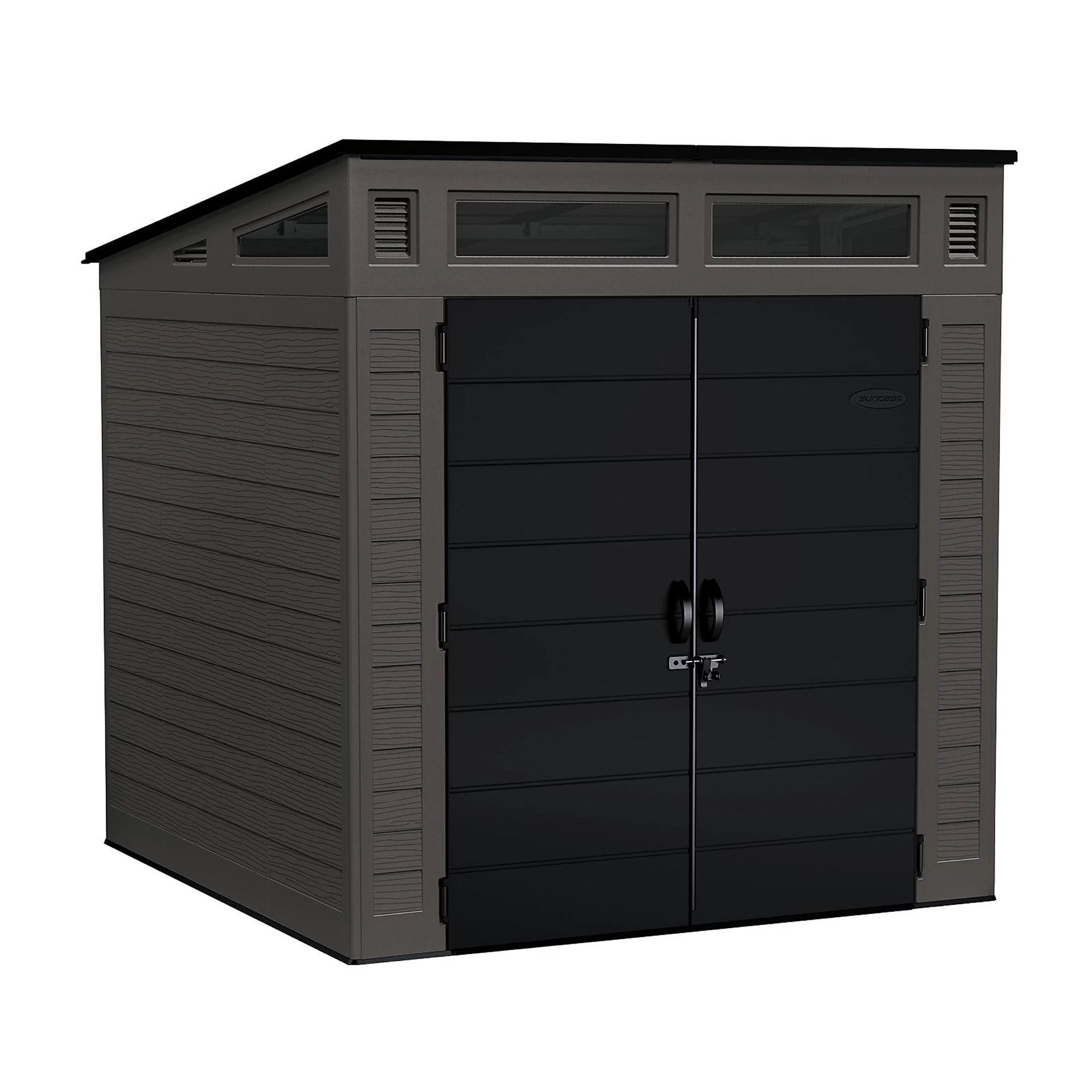 7x7 Sun cast modern Shed