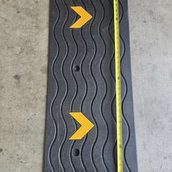 Rubber Threshold Ramp, 1.5" Rise Wheelchair Ramp Doorway,