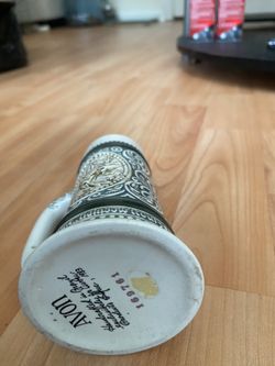 budweiser avon beer mug