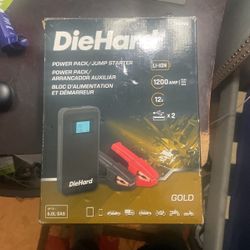 Brand New Unused Die hard gold Power Pack NEED GONE