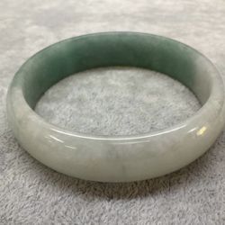 Vintage Natural Jade 3.25 Wide Authentic Beautiful 