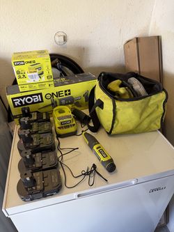 Ryobi mixed tool set