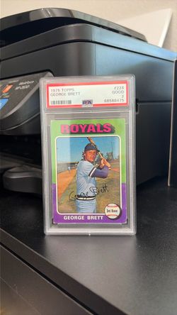 1975 Topps George Brett RC PSA 2 #228