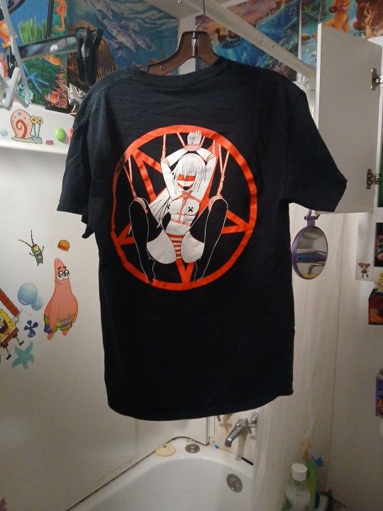 Four Eyes Anime Bondage T Shirt 
