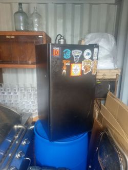 mini fridge . .