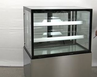 NSF 36 ins Square bakery refrigerator case CW-270