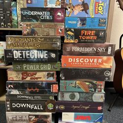 New Board games - Updated 04/16