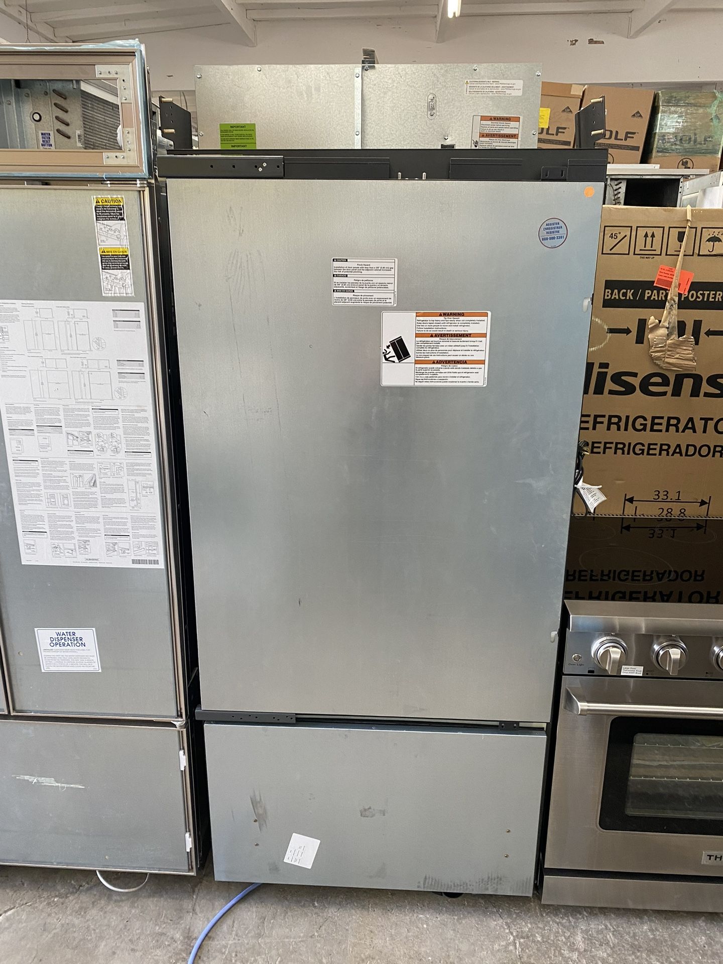 Jenn Air 36” Panel Ready Built In Fridge