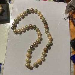 Vintage  Carolee  Faux PEARLS Chunky Bracelet  