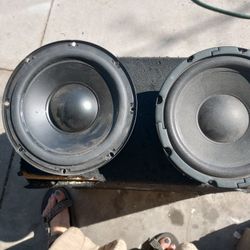 Two 8" Subwoofer(Automobiles)